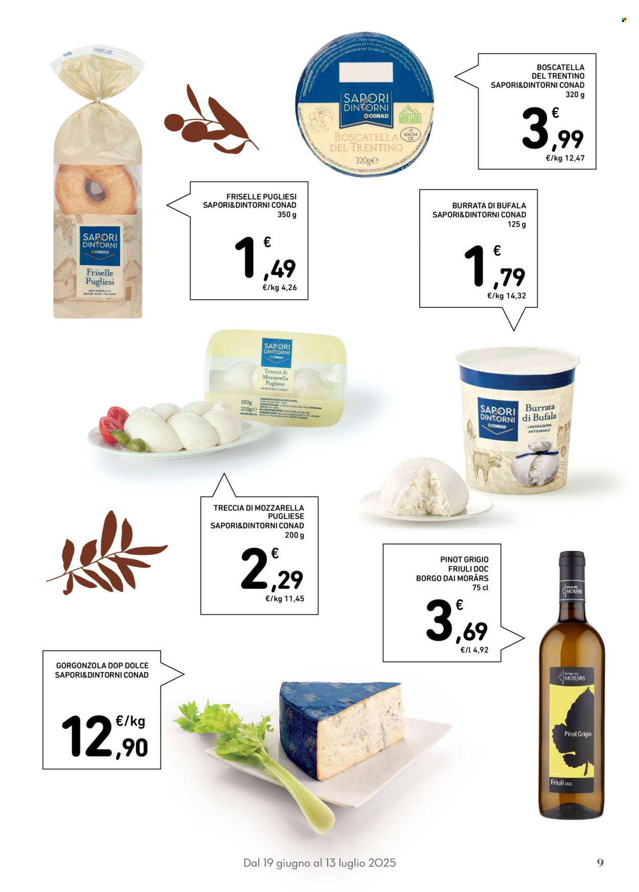 Volantino Conad - 19/6/2025 - 13/7/2025. Pagina 9