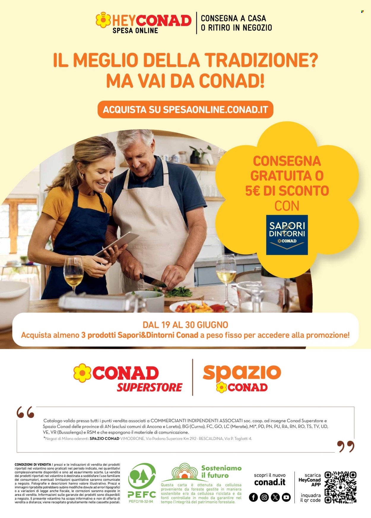 Volantino Conad - 19/6/2025 - 13/7/2025. Pagina 16