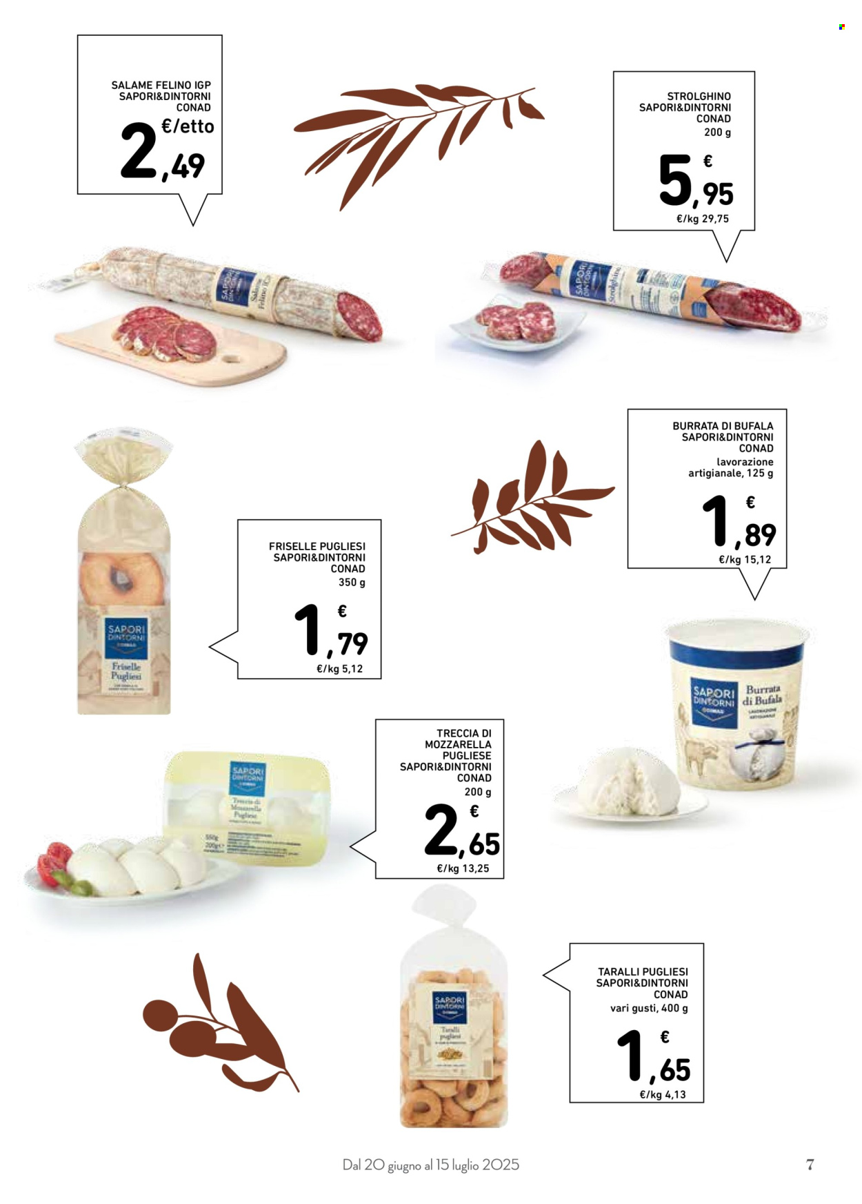 Volantino Conad - 20/6/2025 - 15/7/2025. Pagina 7