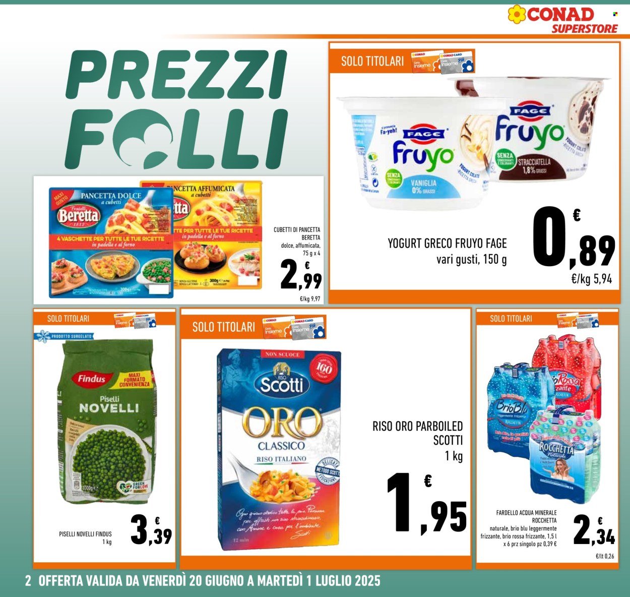 Volantino Conad Superstore - 20/6/2025 - 1/7/2025. Pagina 2