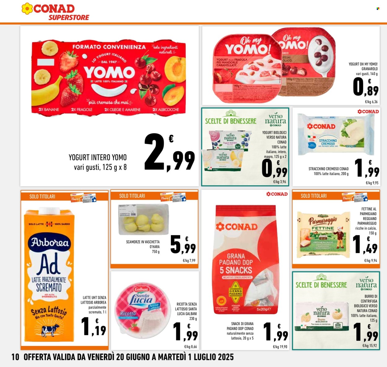 Volantino Conad Superstore - 20/6/2025 - 1/7/2025. Pagina 10