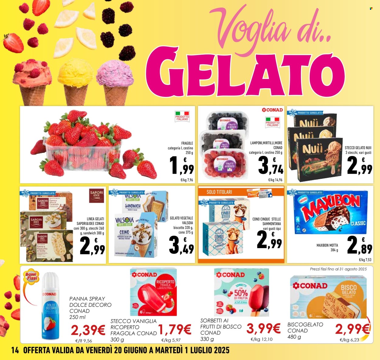 Volantino Conad Superstore - 20/6/2025 - 1/7/2025. Pagina 14