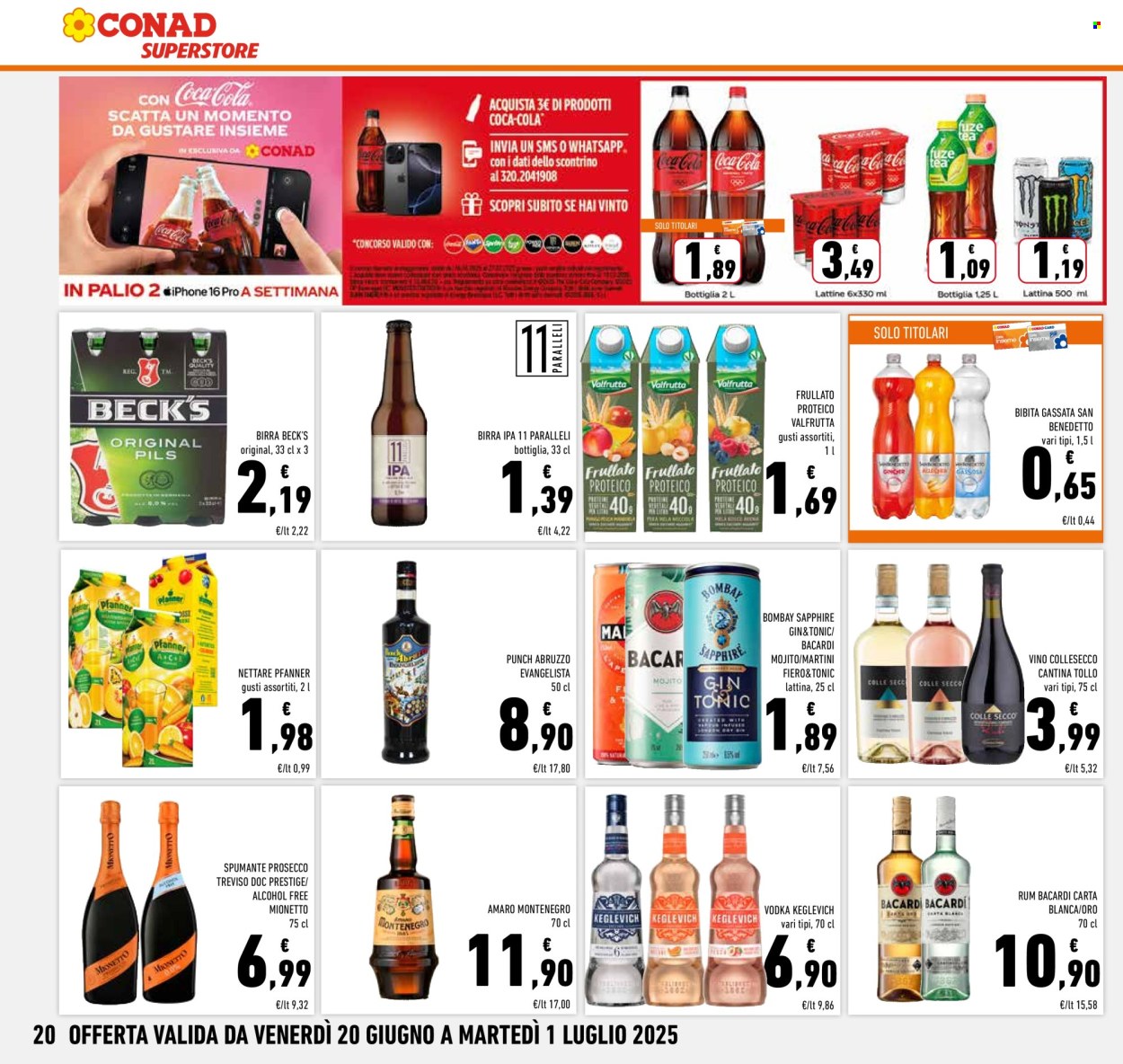 Volantino Conad Superstore - 20/6/2025 - 1/7/2025. Pagina 20