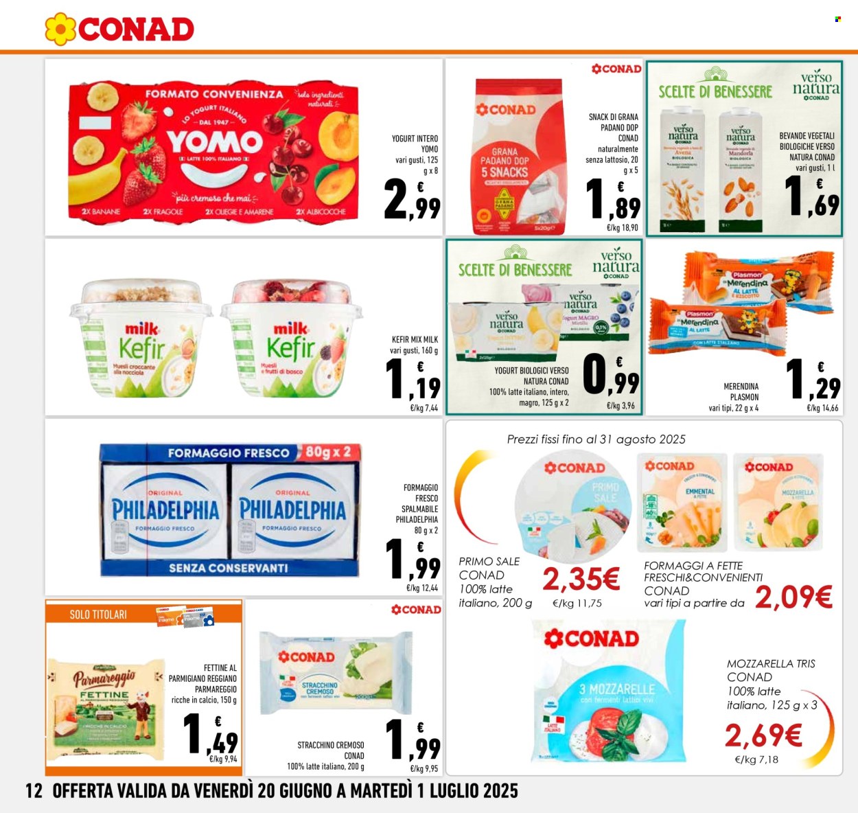 Volantino Conad - 20/6/2025 - 1/7/2025. Pagina 12
