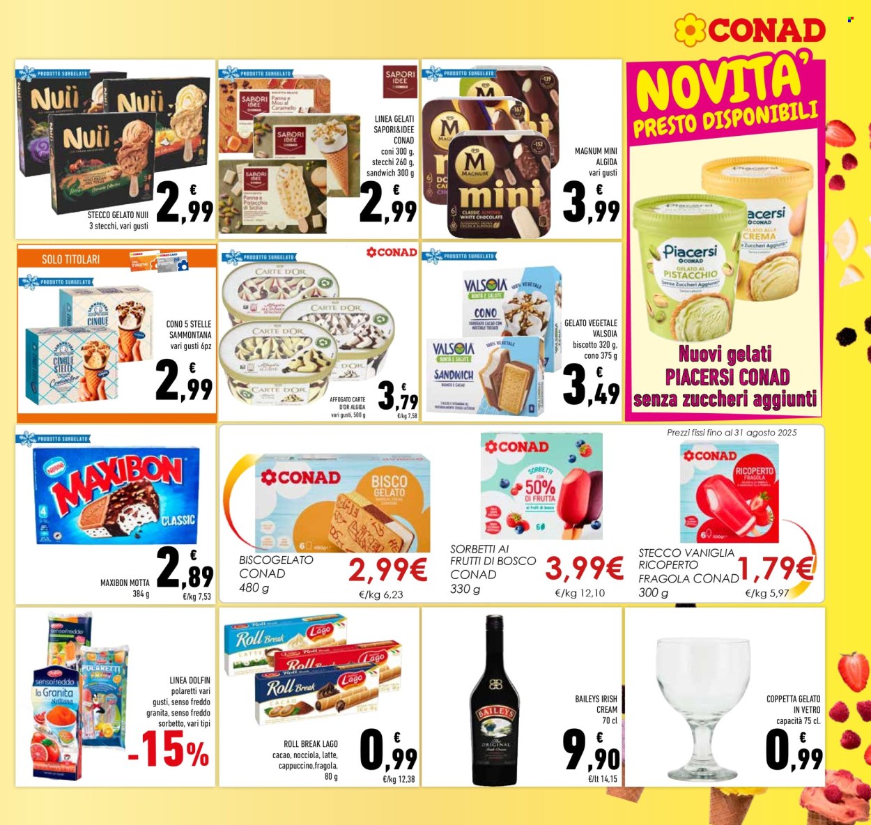 Volantino Conad - 20/6/2025 - 1/7/2025. Pagina 15
