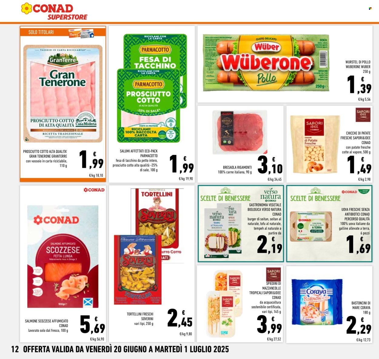 Volantino Conad Superstore - 20/6/2025 - 1/7/2025. Pagina 12