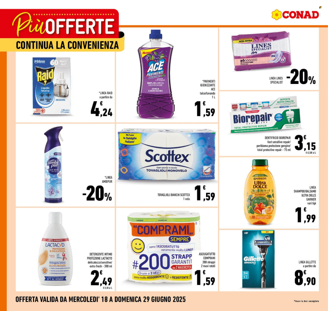 Volantino Conad - 18/6/2025 - 29/6/2025. Pagina 3