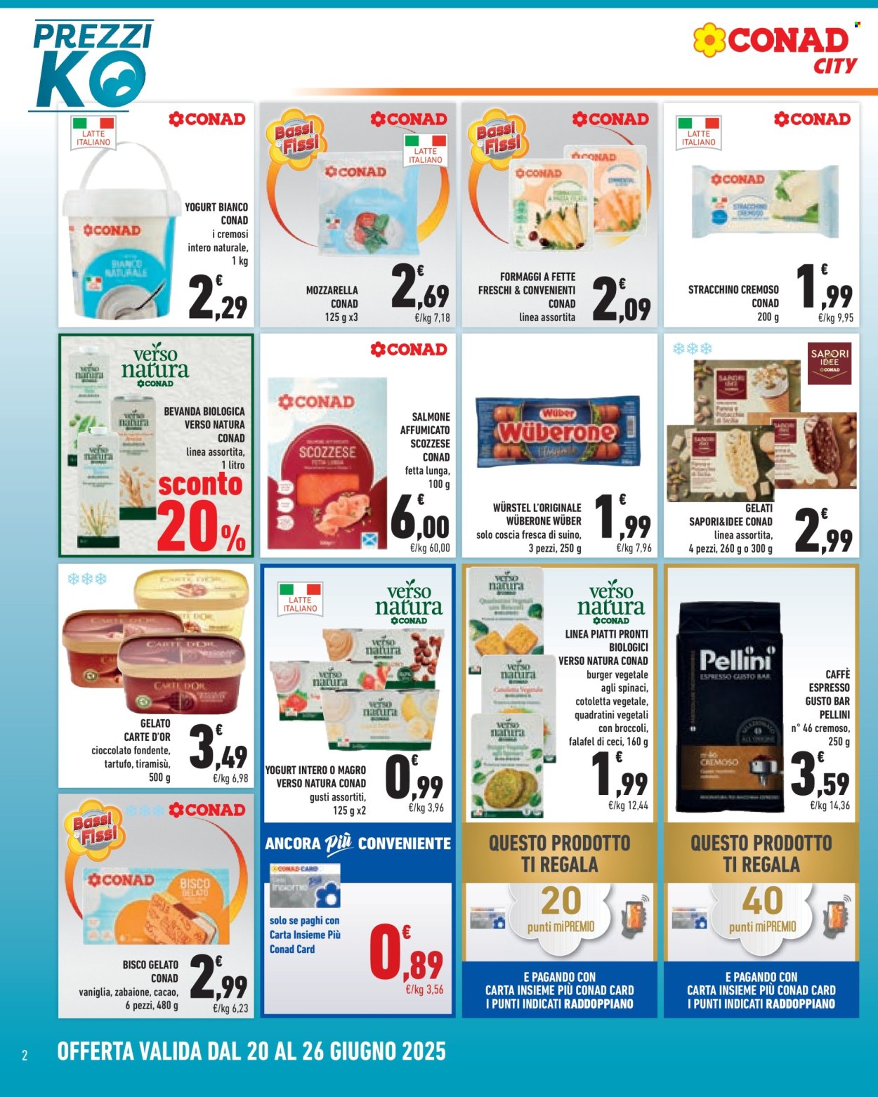 Volantino Conad City - 20/6/2025 - 26/6/2025. Pagina 2