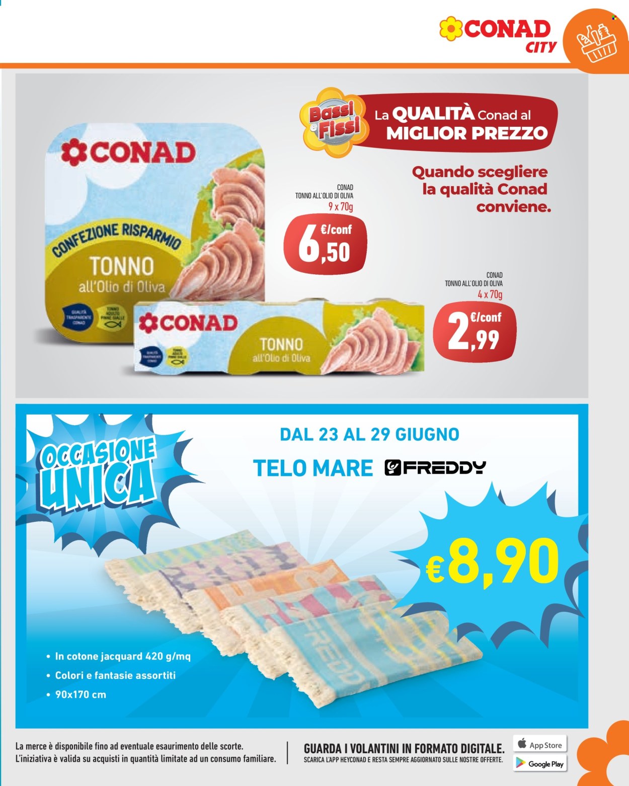 Volantino Conad City - 20/6/2025 - 26/6/2025. Pagina 5