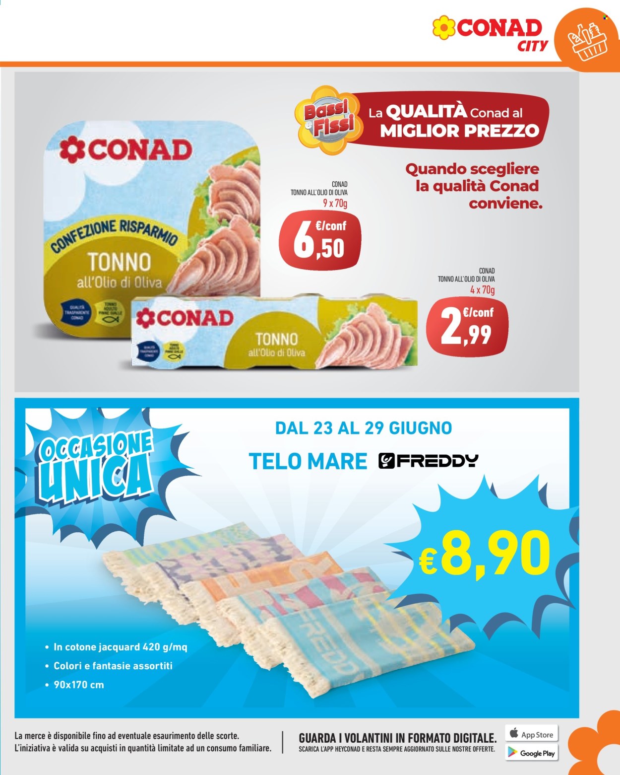 Volantino Conad City - 20/6/2025 - 26/6/2025. Pagina 5