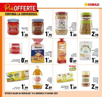 Volantino Conad - 18/6/2025 - 29/6/2025.