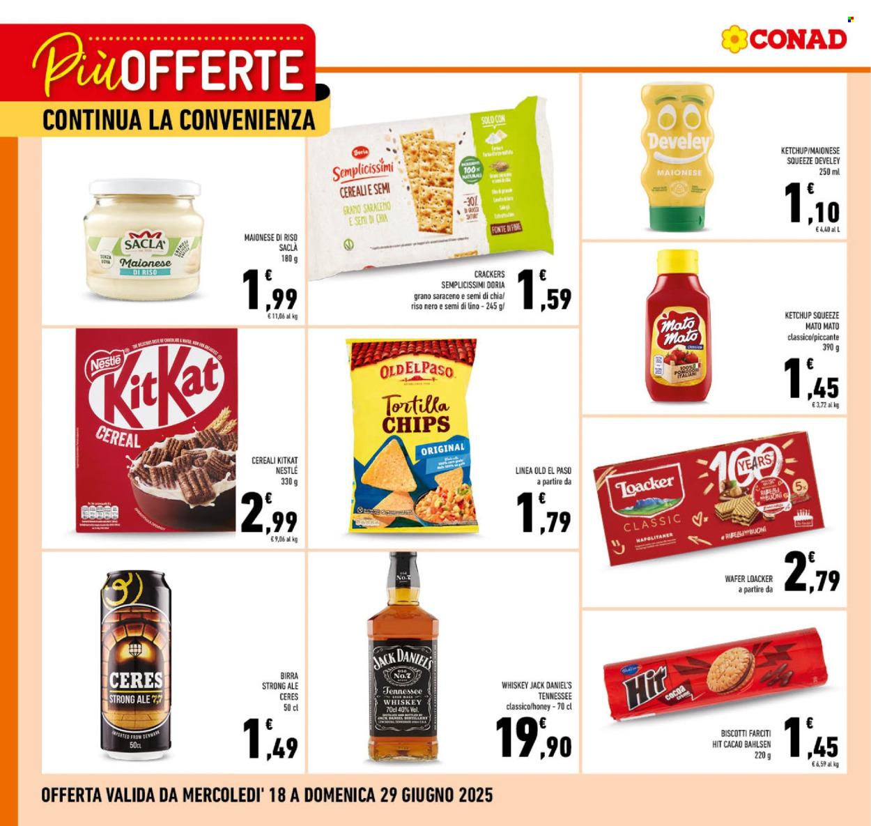Volantino Conad - 18/6/2025 - 29/6/2025. Pagina 2