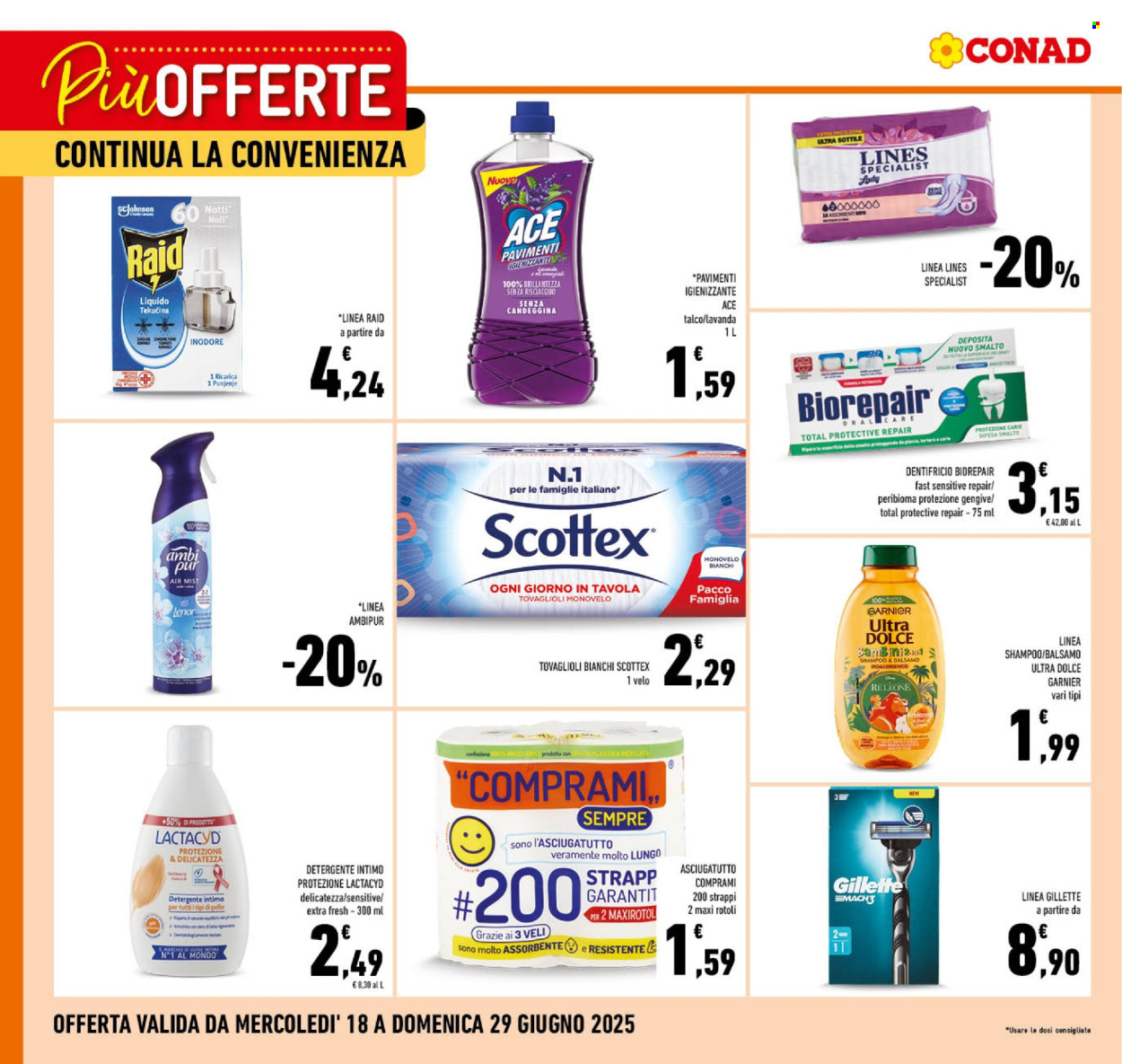 Volantino Conad - 18/6/2025 - 29/6/2025. Pagina 3