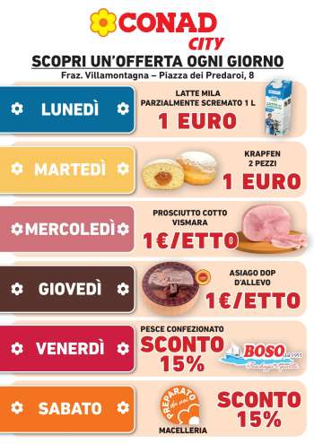 Volantino Conad City - 23/6/2025 - 31/12/2025.