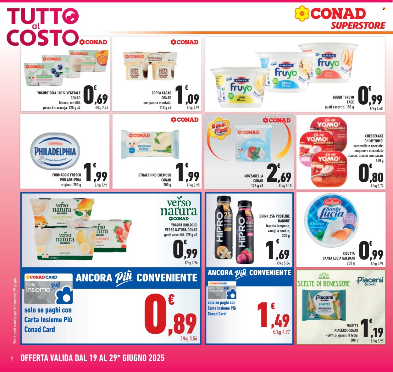 Volantino Conad Superstore - 19/6/2025 - 29/6/2025. Pagina 2