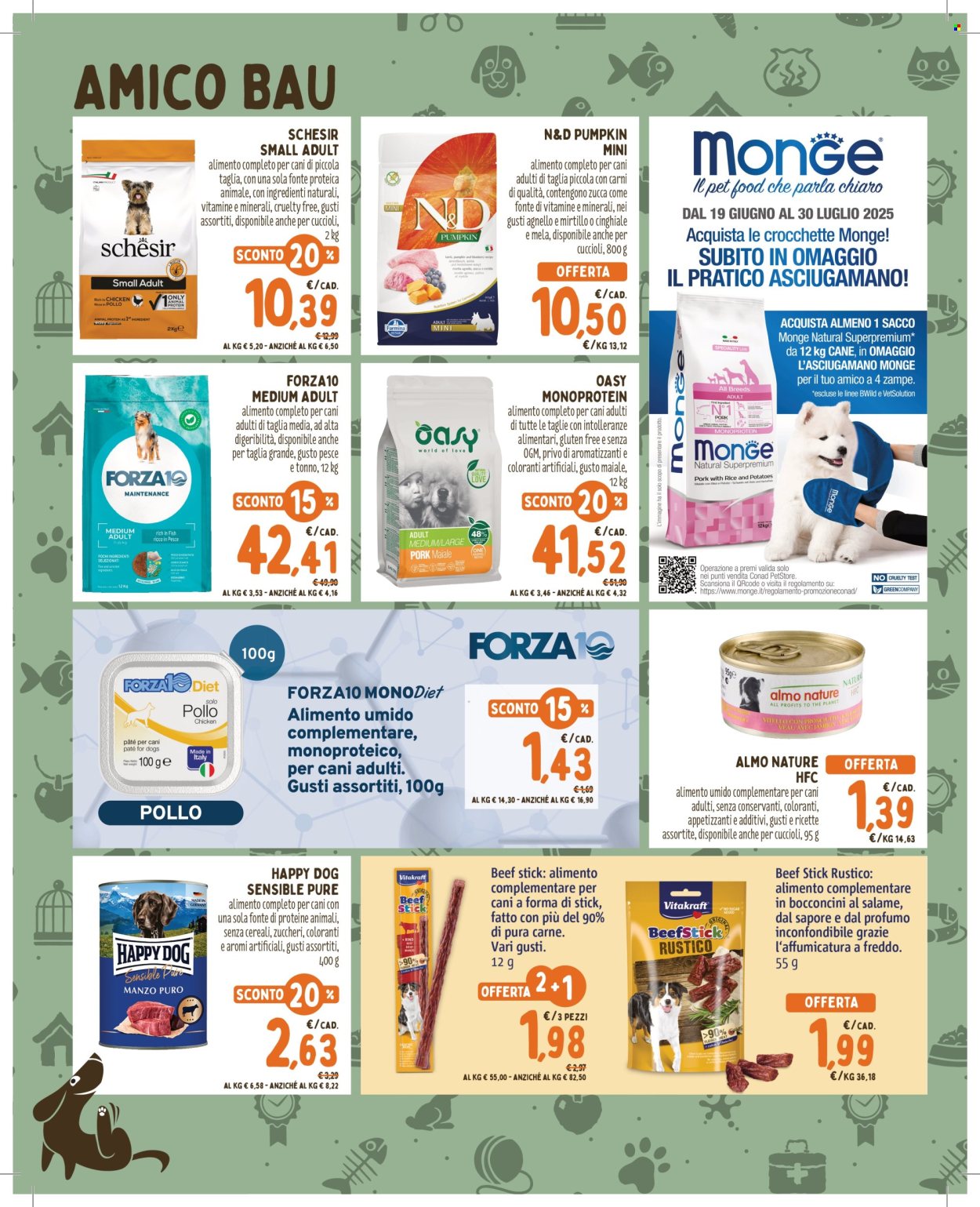 Volantino Pet Store Conad - 19/6/2025 - 30/7/2025. Pagina 2