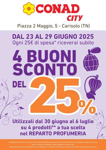 Volantino Conad City - 23/6/2025 - 29/6/2025.