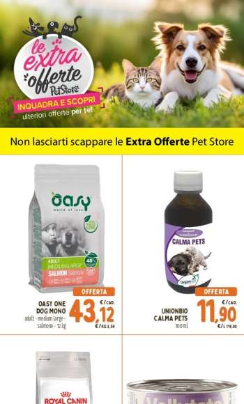 Volantino Pet Store Conad - 19/6/2025 - 29/7/2025.
