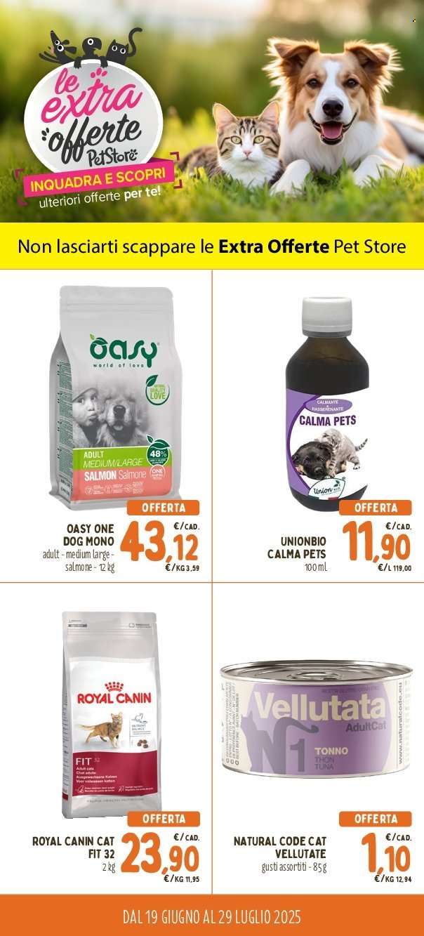 Volantino Pet Store Conad - 19/6/2025 - 29/7/2025.