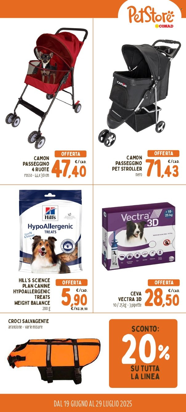 Volantino Pet Store Conad - 19/6/2025 - 29/7/2025. Pagina 2