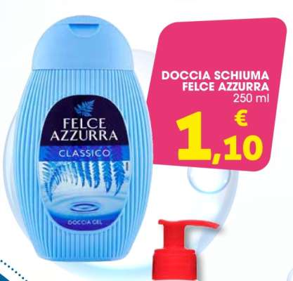 DOCCIA SCHIUMA FELCE AZZURRA