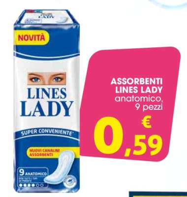 ASSORBENTI LINES LADY