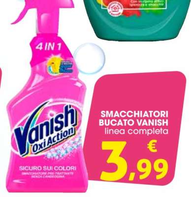 SMACCHIATORI BUCATO VANISH