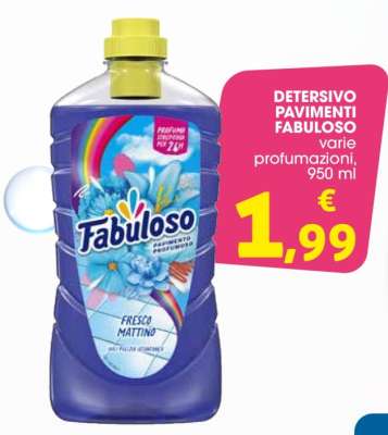 Detersivo pavimenti FABULOSO