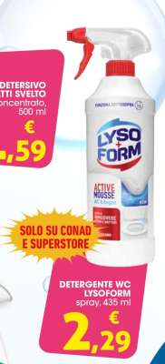 DETERGENTE WC LYSOFORM