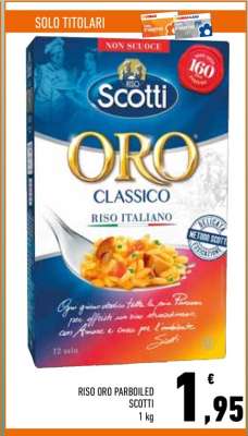 RISO ORO PARBOILED SCOTTI