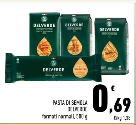 PASTA DI SEMOLA DELVERDE