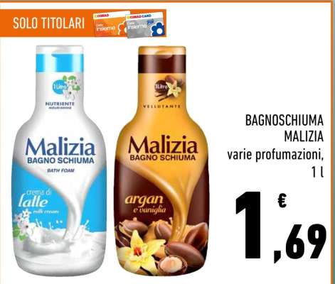 Bagnoschiuma Malizia