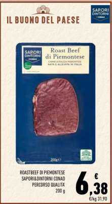 ROASTBEEF DI PIEMONTESE