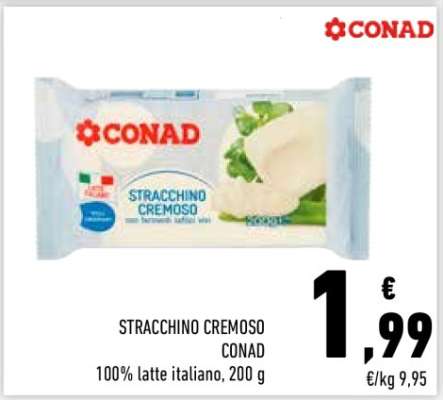 Stracchino cremoso CONAD