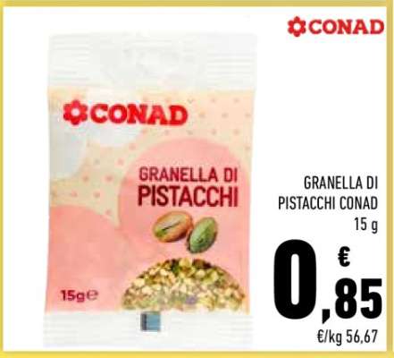 GRANELLA DI PISTACCHI CONAD