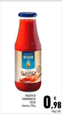 PASSATA DI POMODORO DE CECCO