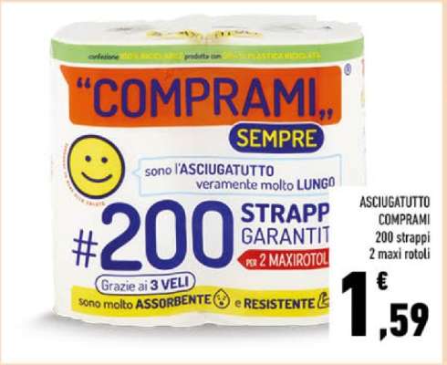 ASCIUGATUTTO COMPRAMI