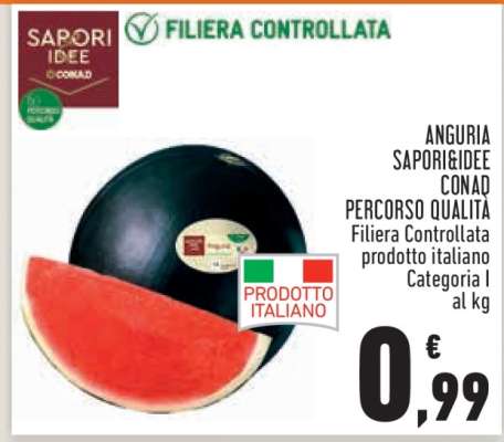 ANGURIA SAPORI&IDEE CONAD