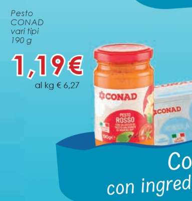 PESTO CONAD vari tipi