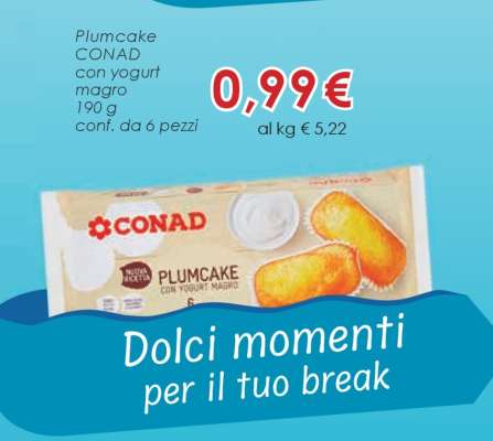 PLUMCAKE CONAD