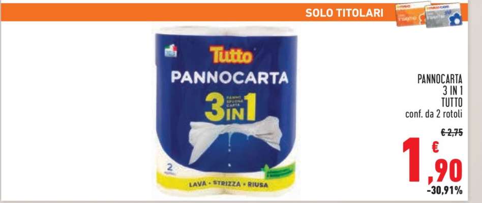 PANNOCARTA 3 IN 1 TUTTO