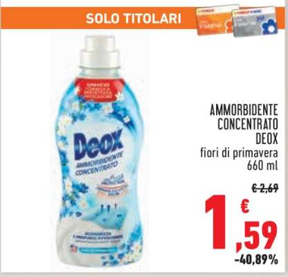 AMMORBIDENTE CONCENTRATO DEOX