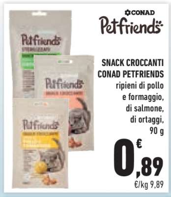SNACK CROCCANTI CONAD PETFRIENDS