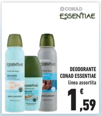 Deodorante CONAD Essentiae