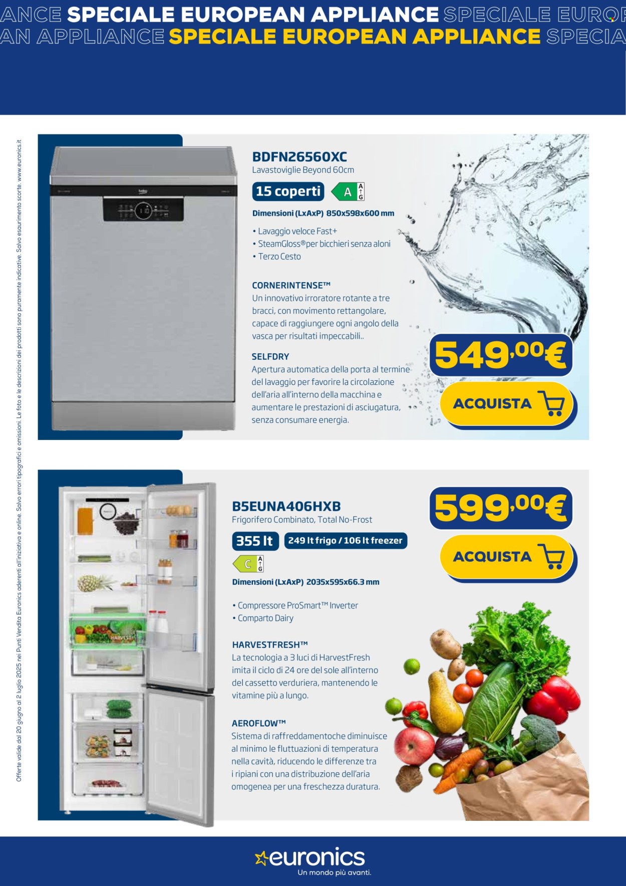 Volantino Euronics - 20/6/2025 - 2/7/2025. Pagina 8
