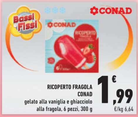 RICOPERTO FRAGOLA CONAD