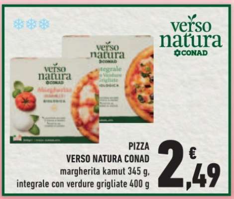 PIZZA VERSO NATURA CONAD