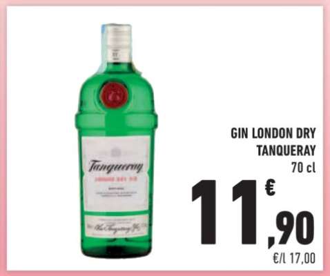 GIN LONDON DRY TANQUERAY