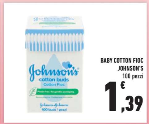 BABY COTTON FIOC JOHNSON'S
