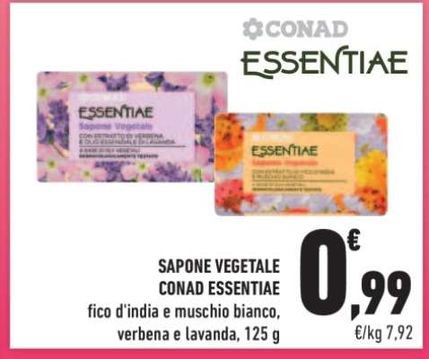 SAPONE VEGETALE CONAD ESSENTIAE